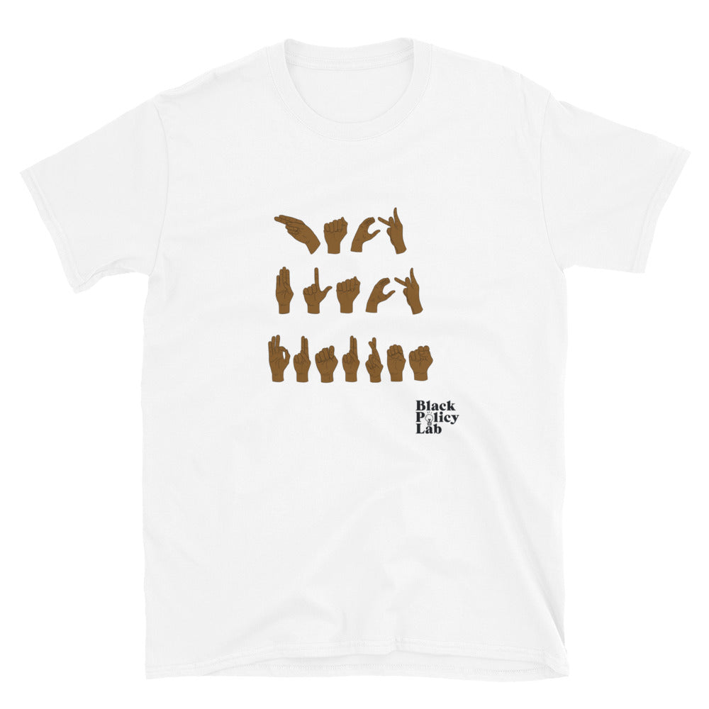 Hack Black Futures ASL T-Shirt