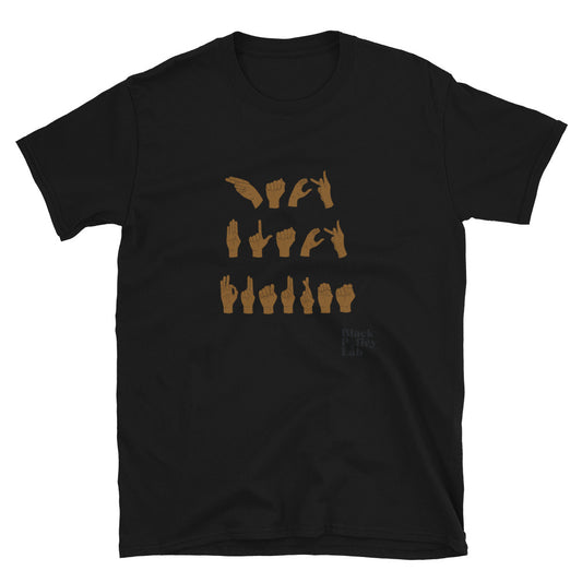Hack Black Futures ASL T-Shirt