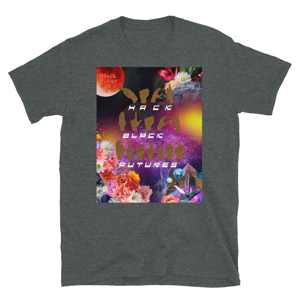Hack Black Futures Throwback ASL T-Shirt