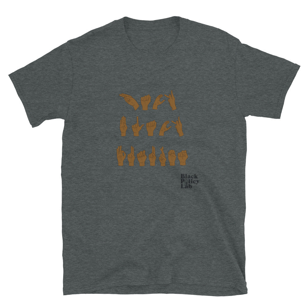Hack Black Futures ASL T-Shirt