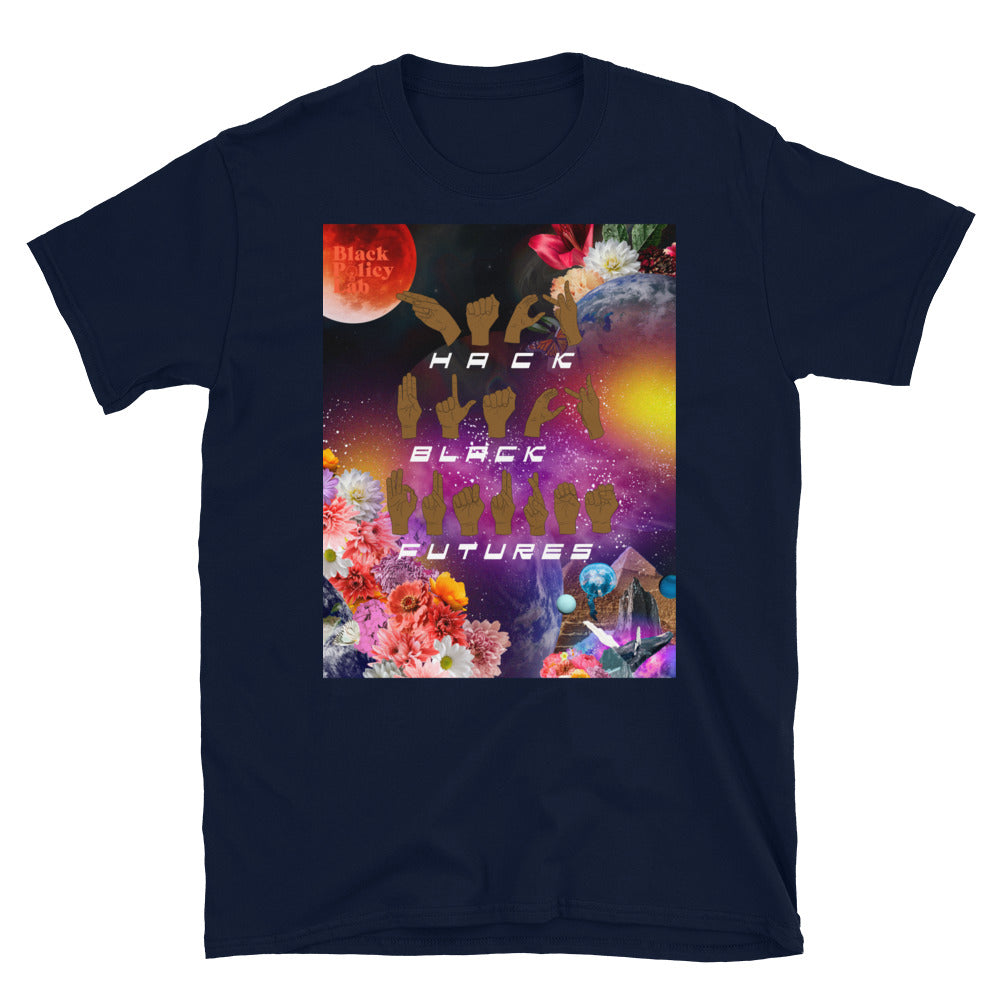 Hack Black Futures Throwback ASL T-Shirt