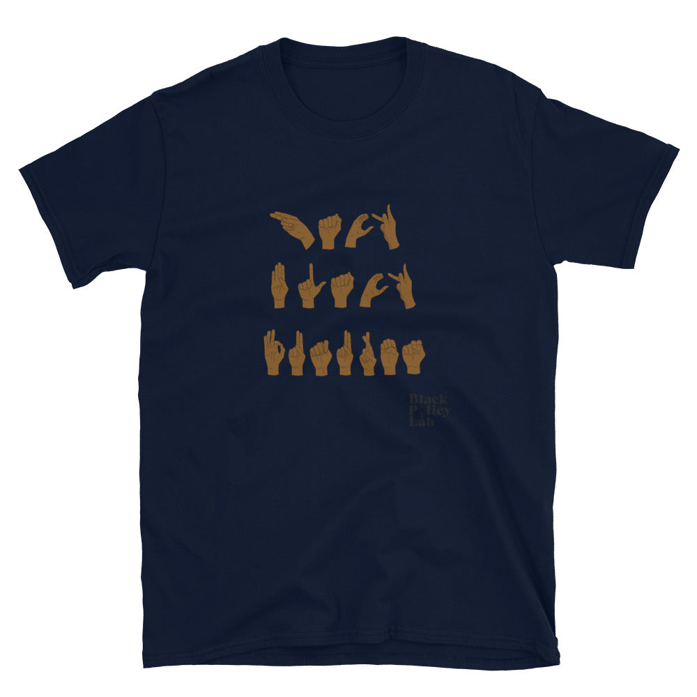 Hack Black Futures ASL T-Shirt
