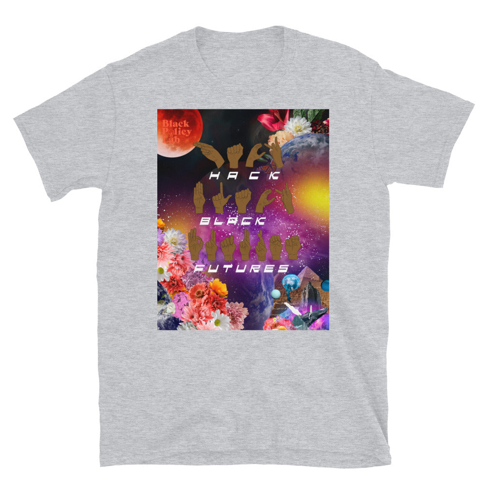 Hack Black Futures Throwback ASL T-Shirt