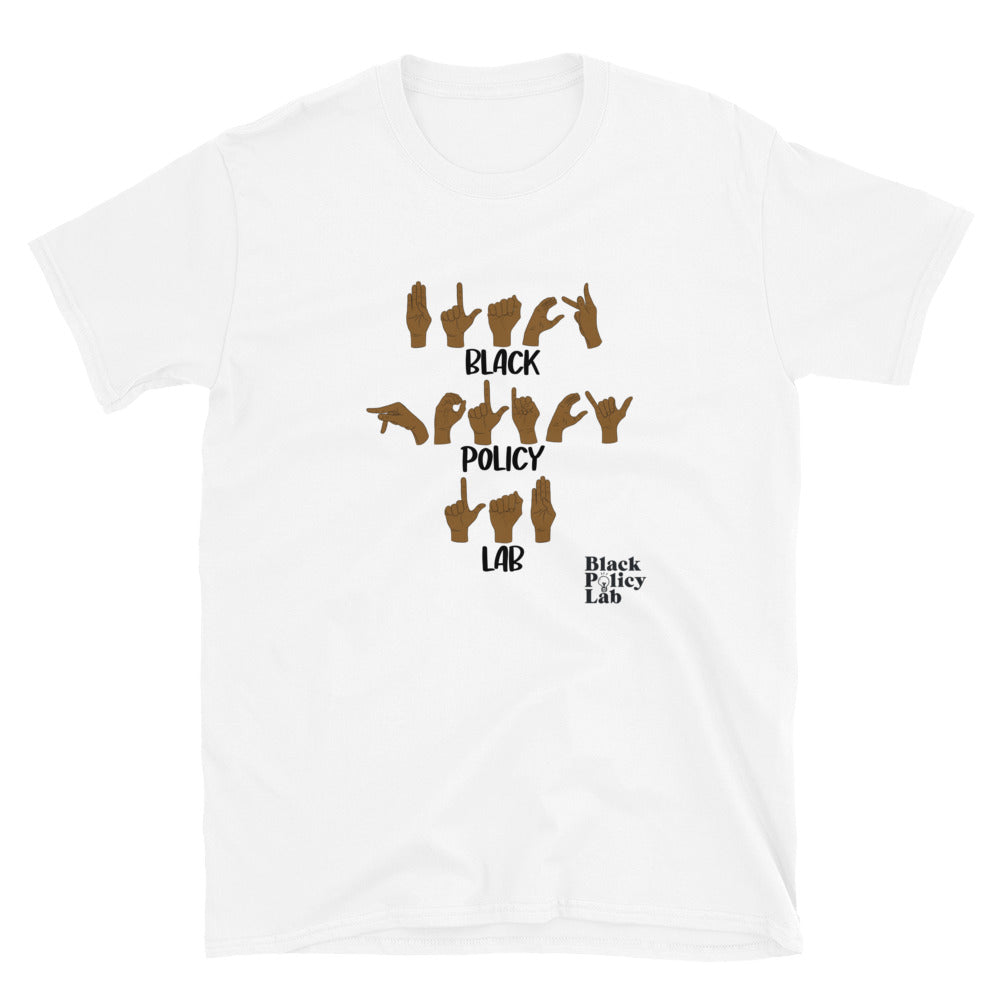Black Policy Lab ASL T-Shirt