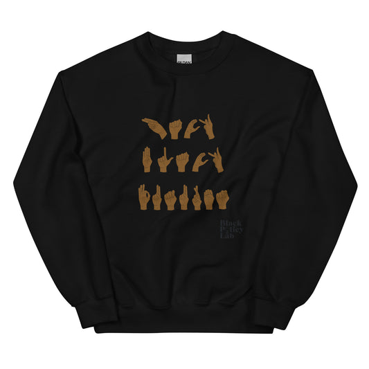 Hack Black Futures ASL Sweatshirt