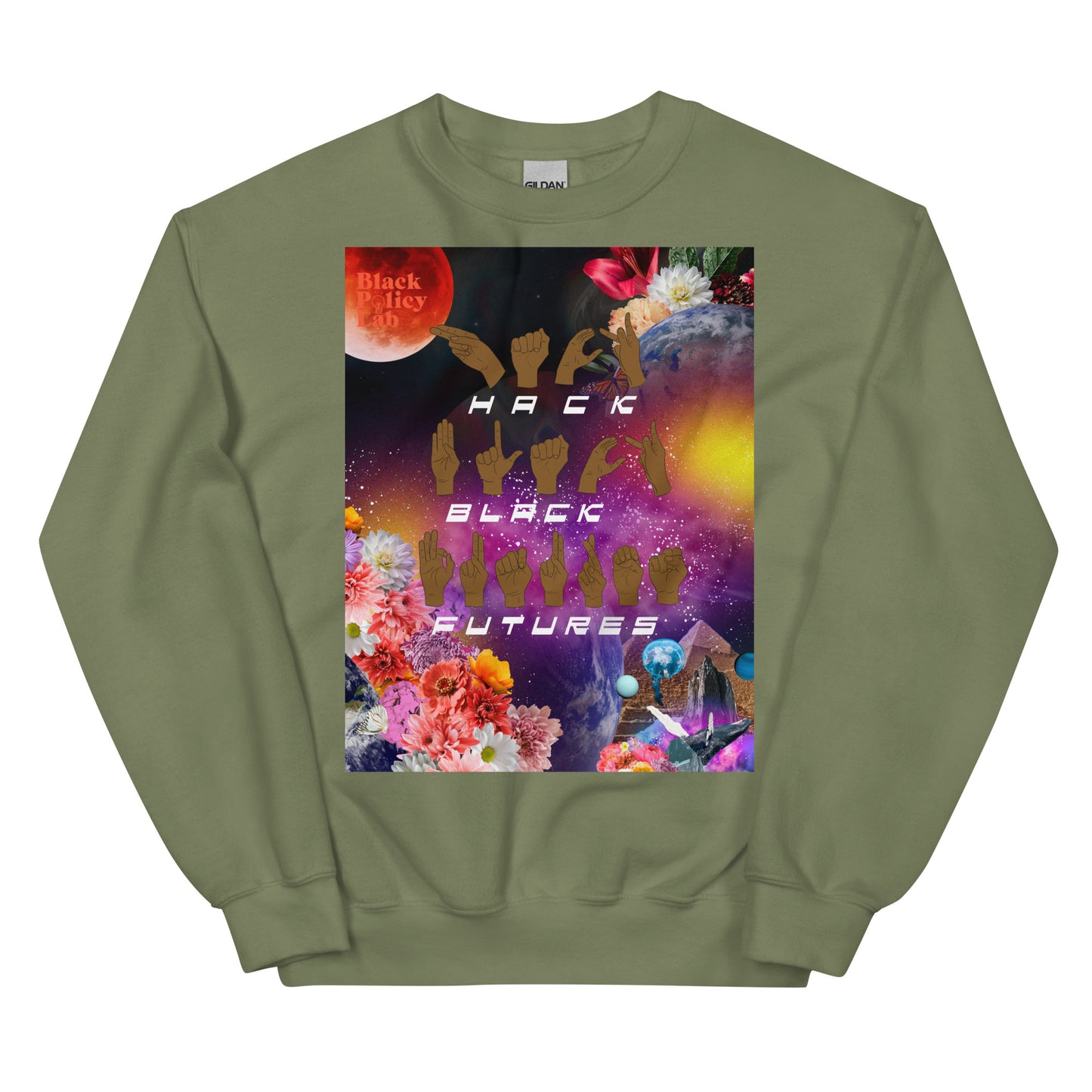 Hack Black Futures "Throwback" ASL Sweatshirt