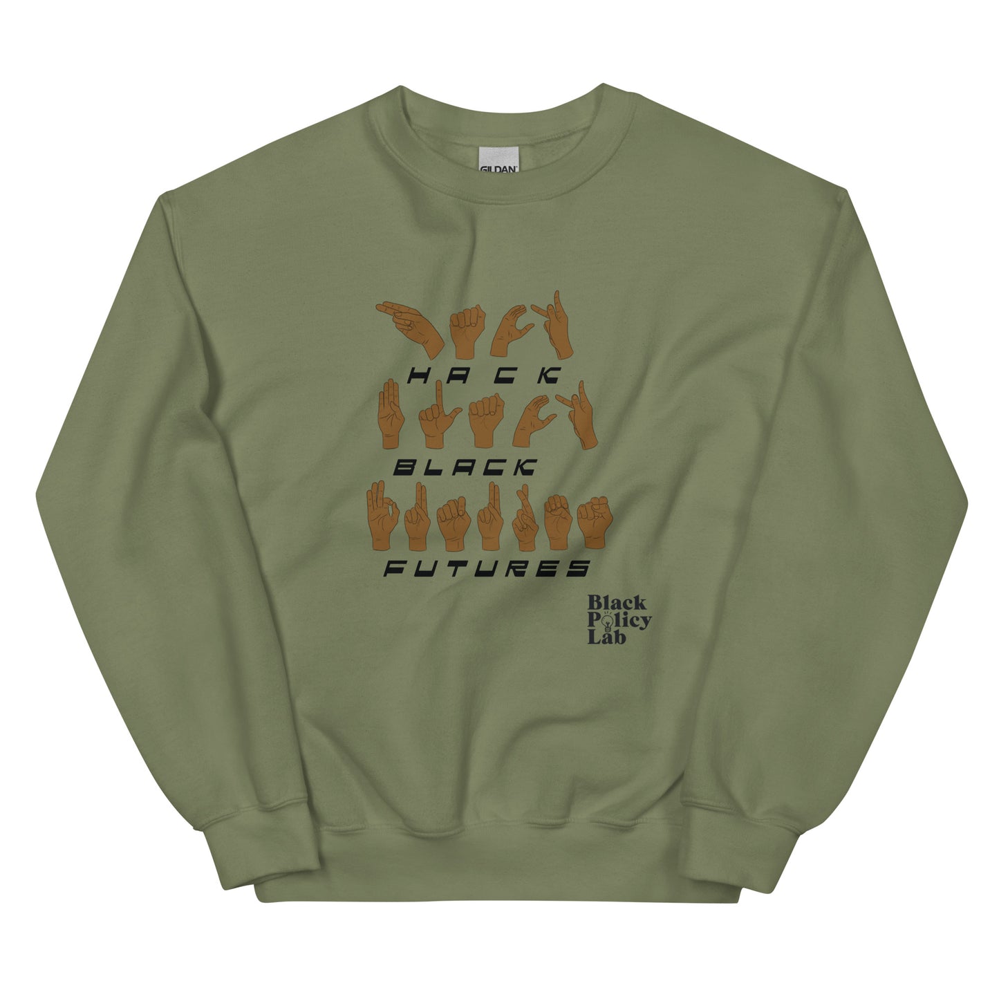 Hack Black Futures ASL Sweatshirt
