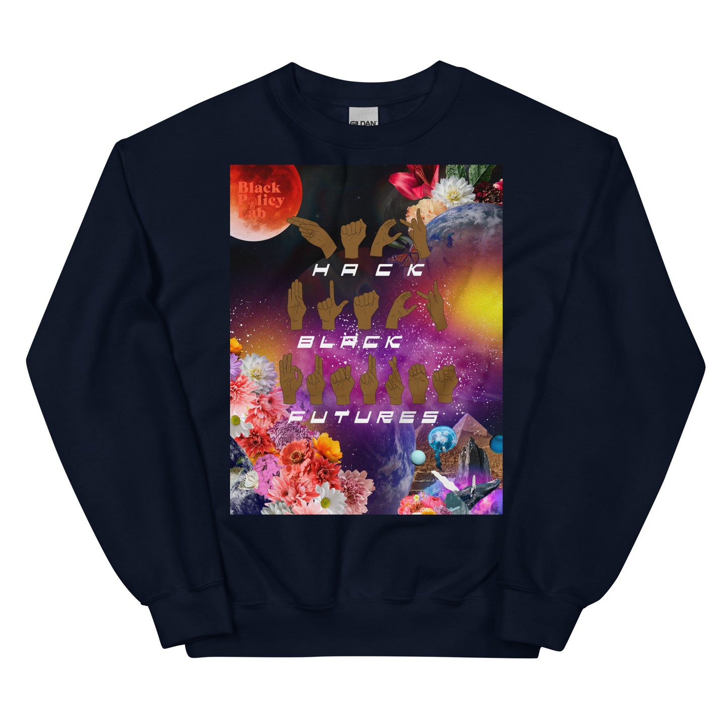 Hack Black Futures "Throwback" ASL Sweatshirt