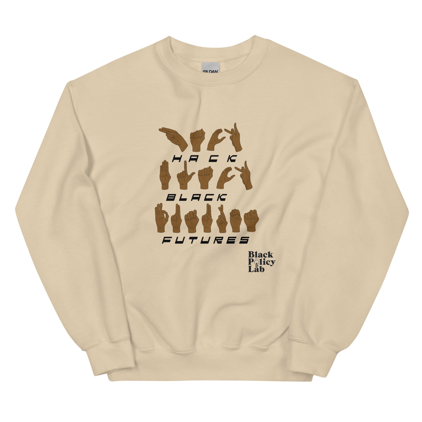Hack Black Futures ASL Sweatshirt