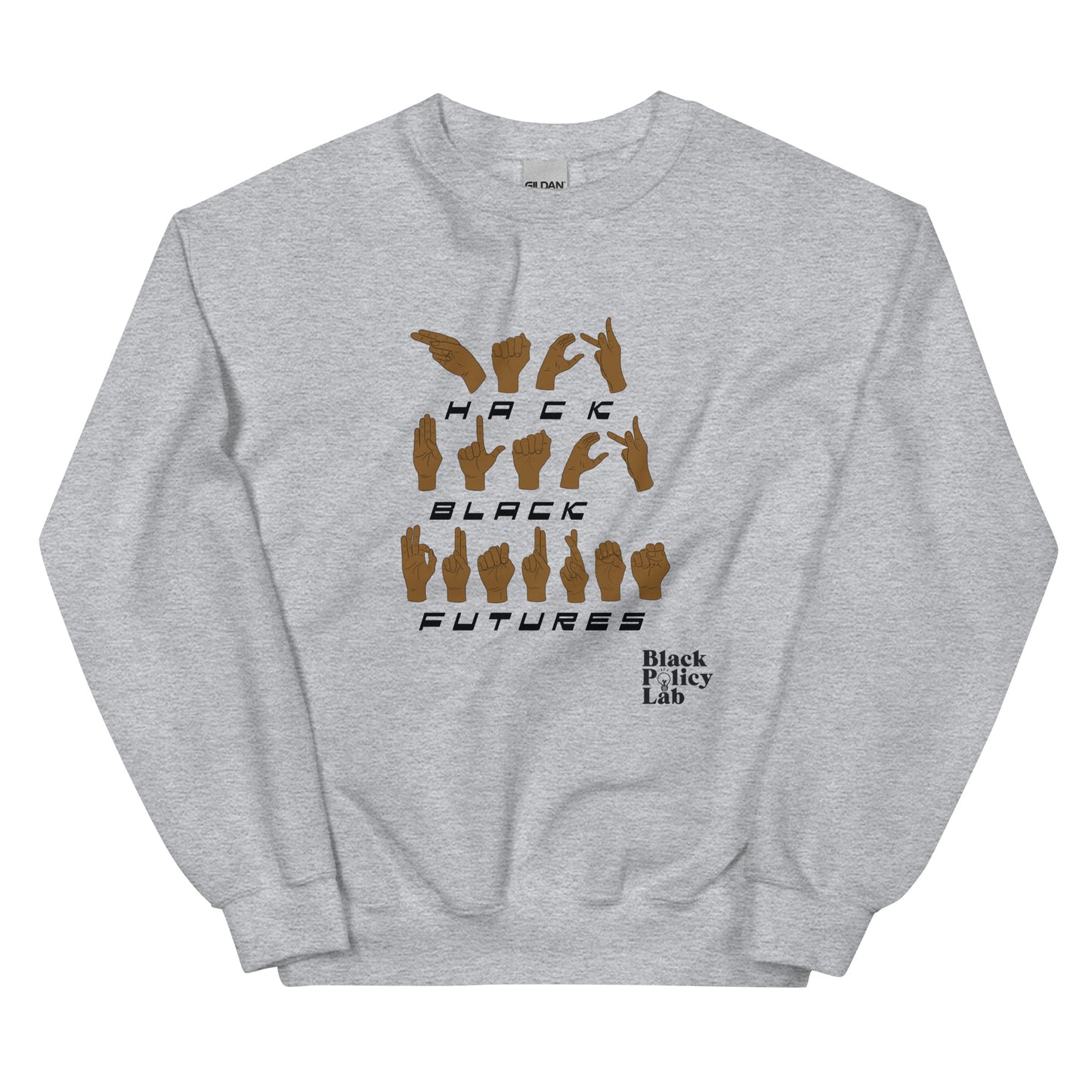 Hack Black Futures ASL Sweatshirt